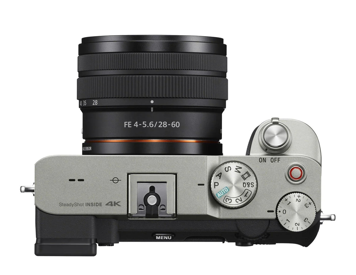 FE a7C Lens with (Silver) Bundle Alpha Camera Mirrorless Essentials 28-60mm