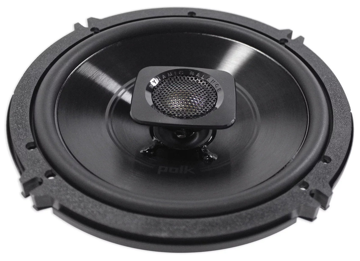 6.5" Polk Audio 300w (2) Car/Marine/Motorcycle DB652 Speakers+Speaker