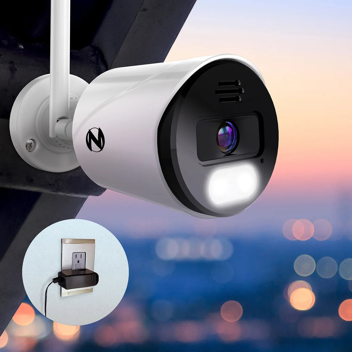 4K Wi-Fi HD Audio Night 2-Way Owl Camera IP with