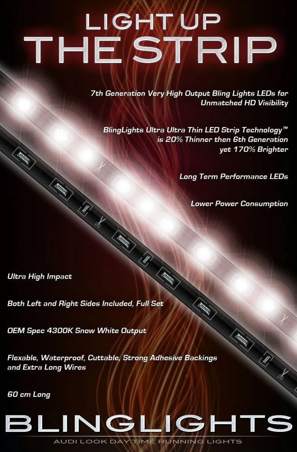 Lamps Can-Am Light LED DRL Head Daytime Running Ryker Strips for