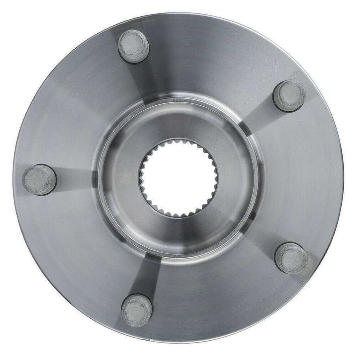 Driver 2 2013-2020 Mazda Front Passenger 6 AWD 2.5L Wheel CX-5 2014 2015 for 2019 2016 Bearing Mazda 2017 2018 AutoShack Side 2.0L 2.2L Set of HB613349PR FWD Hub and 5-Lug Replacement