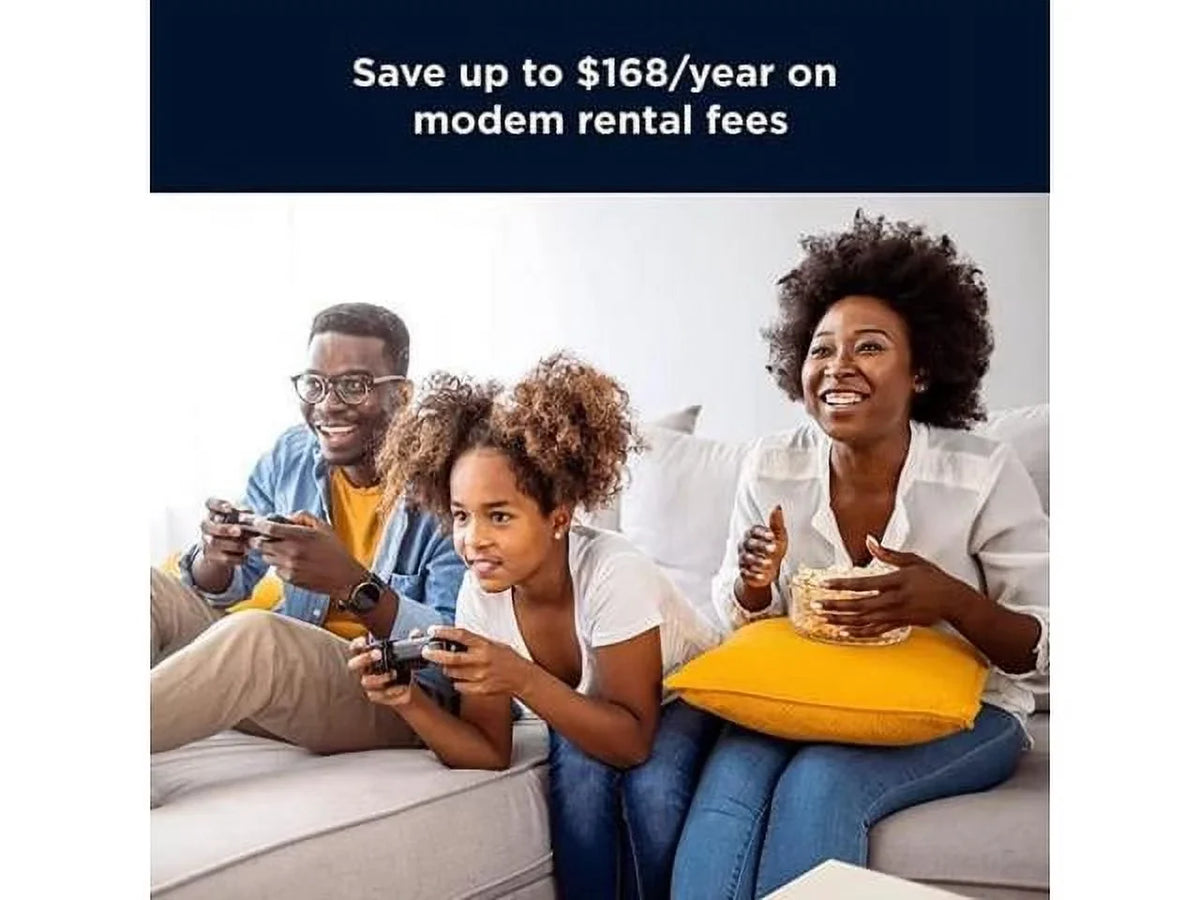 Certified Time Mbps Modem, Cable, by 343 Warner More Cable Comcast 3.0, and DOCSIS MB7220, XFINITY, Model Cox, (No Wireless) BrightHouse, 8x4