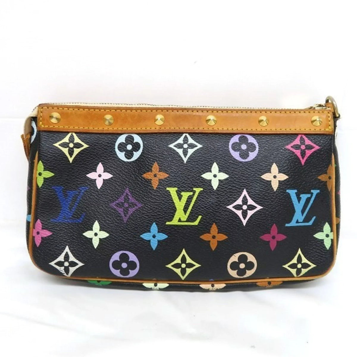Pochette Handbag Accessoire 2WAY Used M92648 Pouch Authenticated Monogram Multicolor Ladies