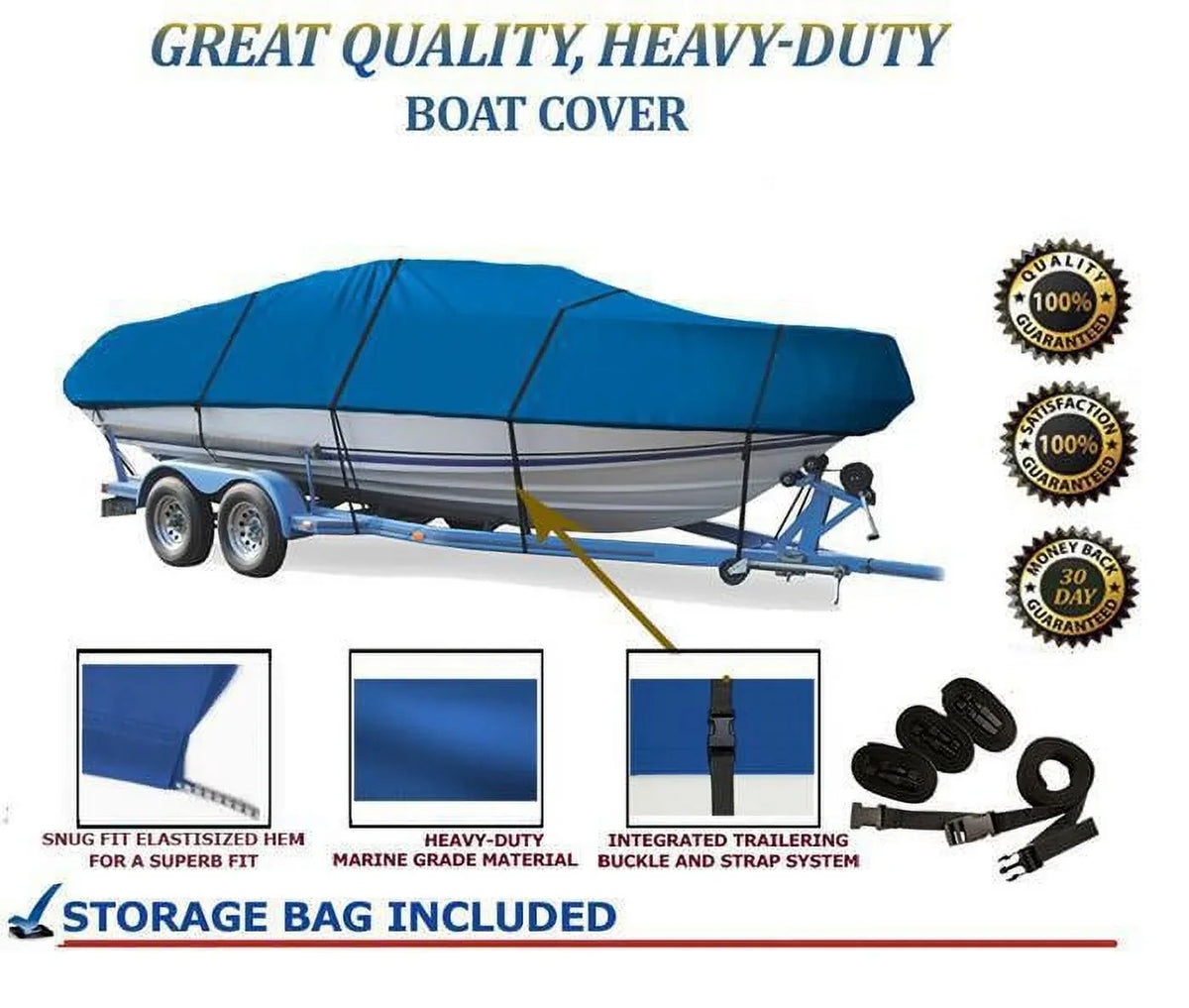 for COVER TRITON 2004 Compatible PD/PDC GREAT grade BLUE, BOAT TX-185