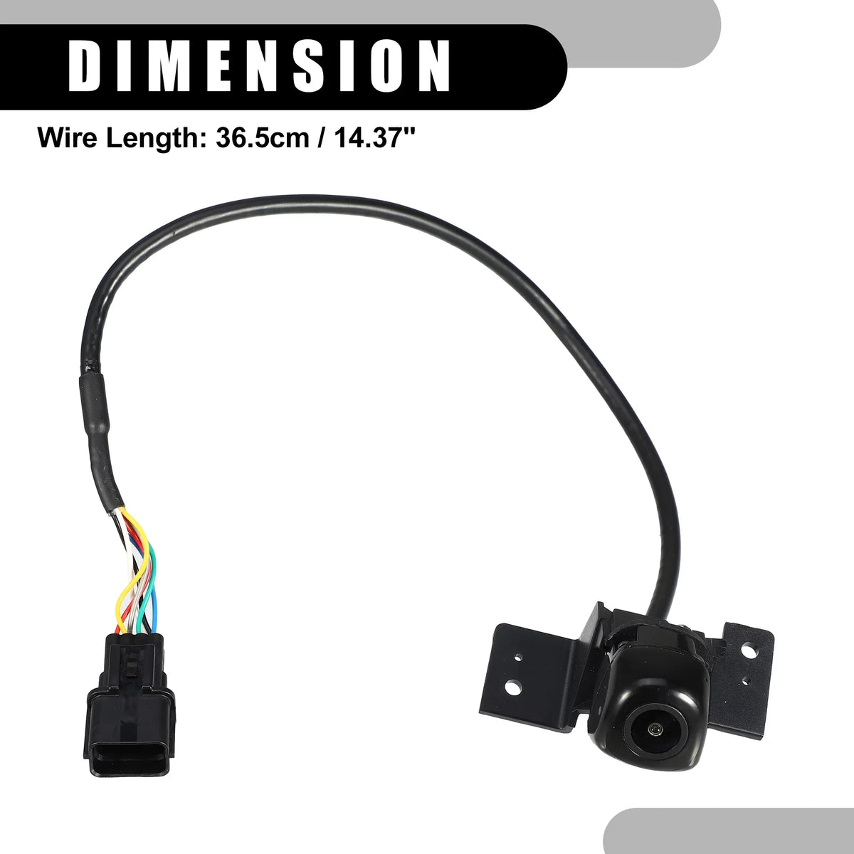 Plastic Black Up Hyundai View Tucson Camera Rear for No.95760-D3001 Back Car 2016-2018