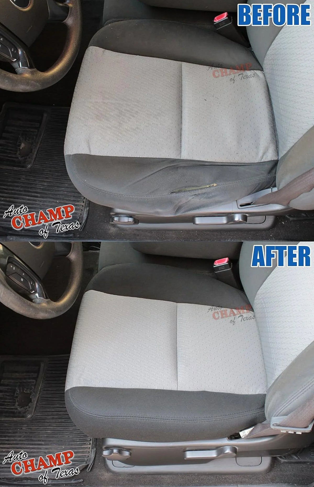 Auto SLE Side -Driver GMC Gray - Texas: Yukon Seat 2500 2009-2014 with Cloth Champ XL 1500 Bottom Cover Compatible Of