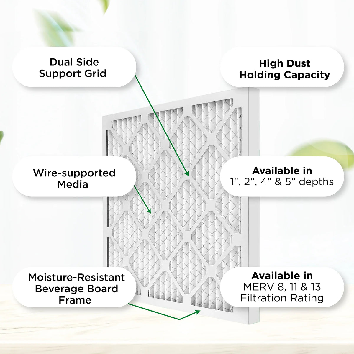 Air Case Filters. 3-3/4 11-3/8 Pamlico 12x24x4 Actual x of Air x Pleated AC dimension: 8 Furnace 23-3/8 6. MERV