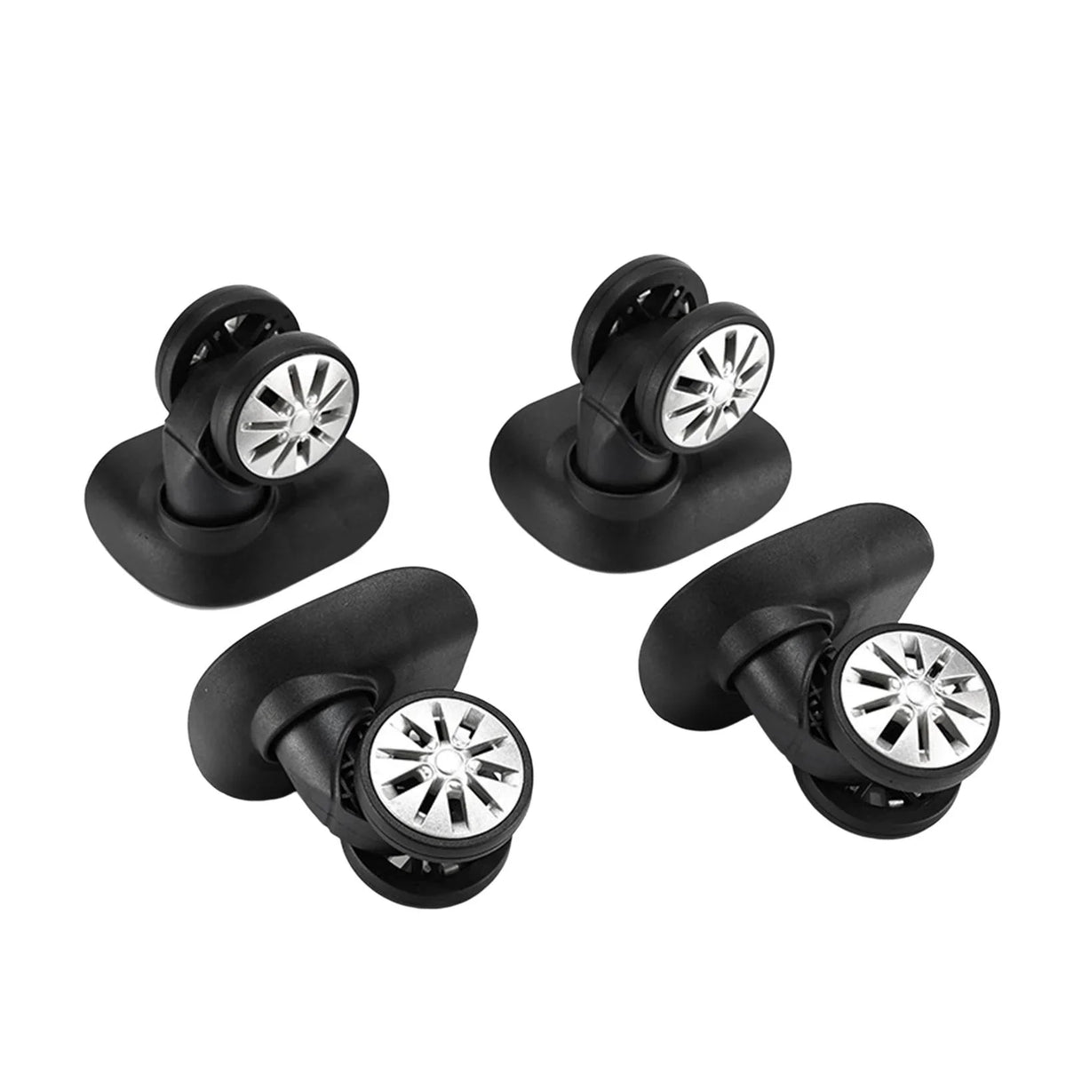 for Luggage Replacement Trolley Bag Case 4Pcs Wheels Caster Wheels Suitcase