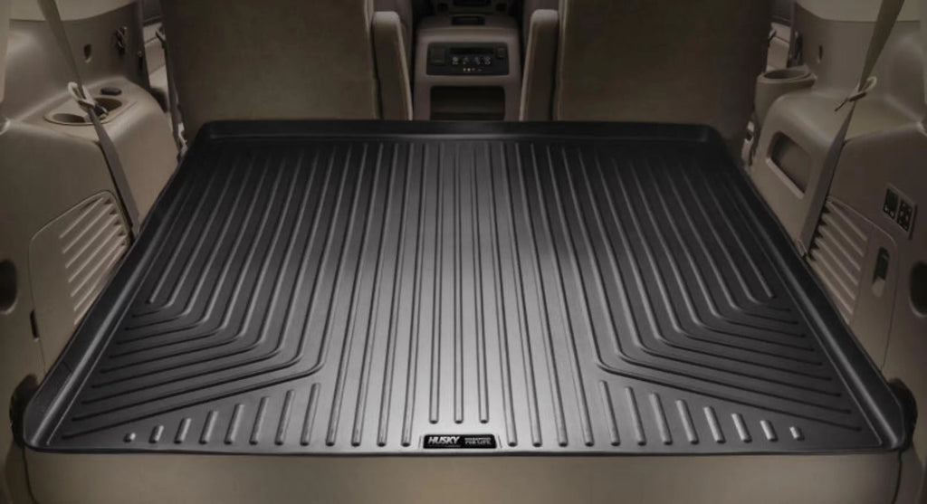 Escalade Cargo Chevrolet Yukon Series Husky Liner by Tahoe/GMC 21 RealTruck 2021-2023 with with Behind Weatherbeater Compatible Cadillac Black 2nd select: Compatible Seat