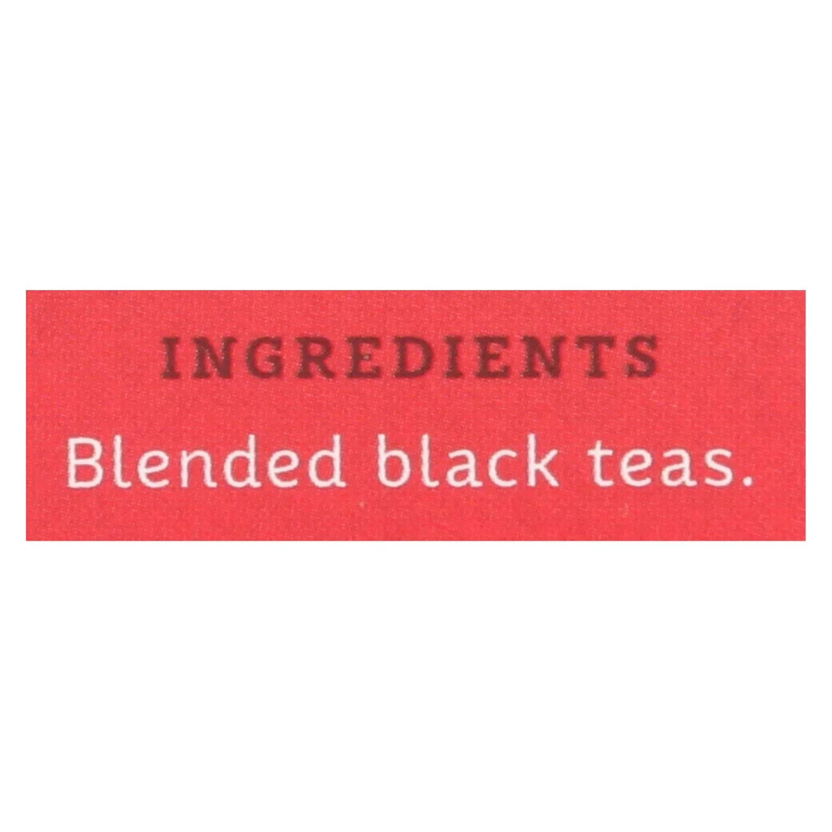 of 20 Breakfast Bags - Black English Case Stash Tea - tea 6