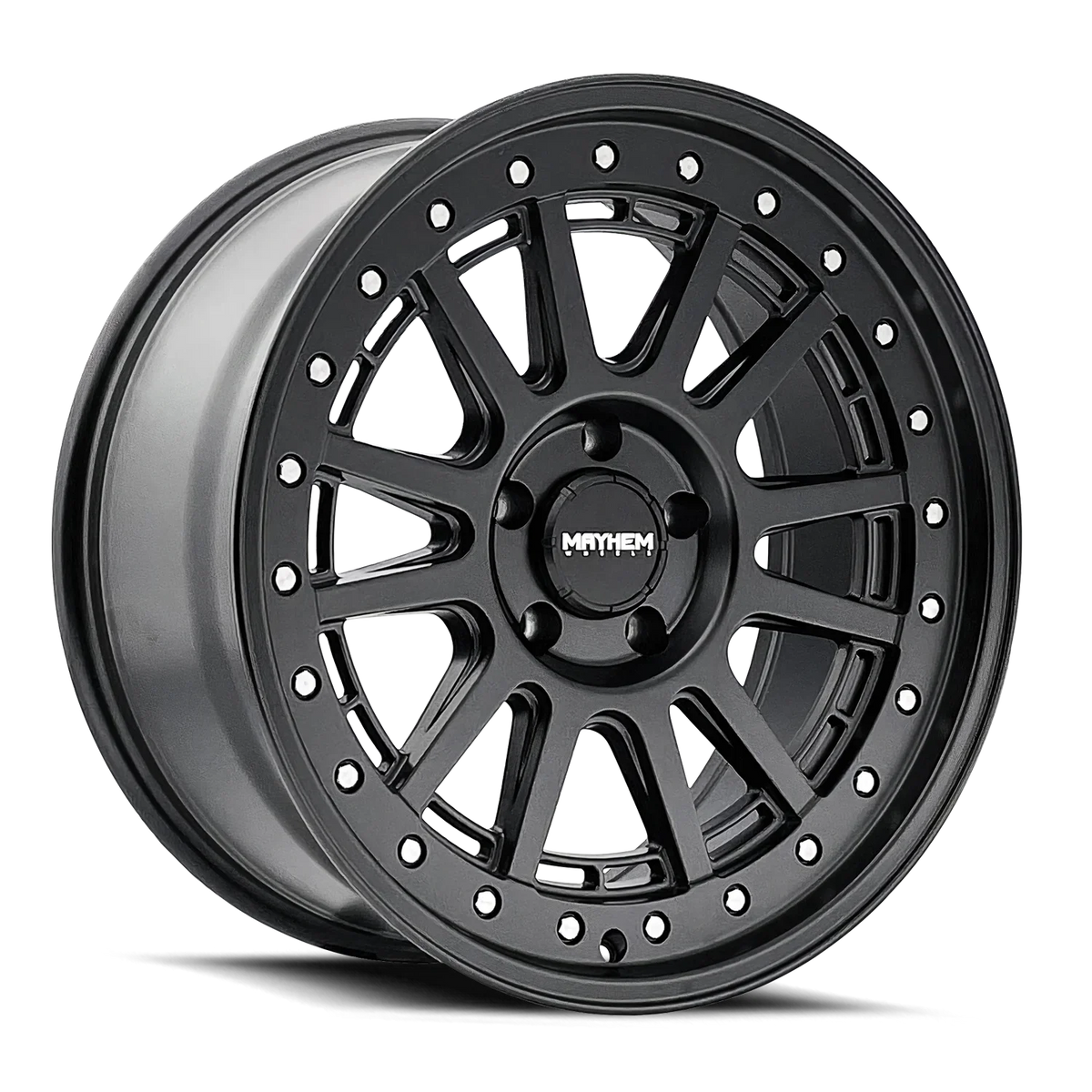 Black 6x5.5 20x9 Matte (0mm) Compass Wheel 8305 Mayhem