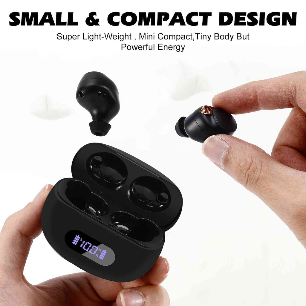 IPX5 liquid Resistance, Earbuds Bluetooth Bluetooth Black, Case, 5.2 UrbanX Charging (HD) + with Connect, Tab Wireless Balanced, Connection, True M8 Compatible Bass Boost Dual