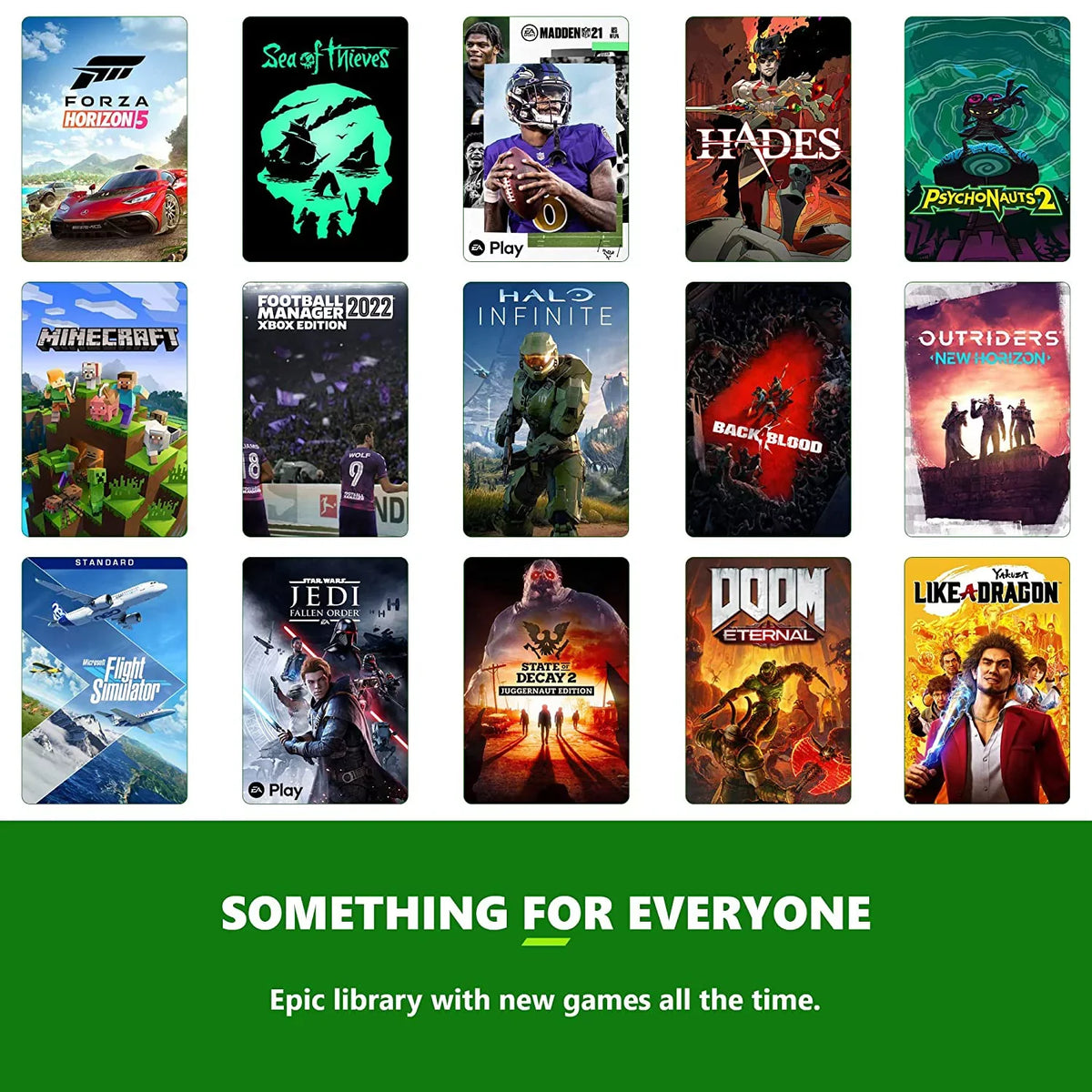 Two Microsoft Ultimate Xbox Xbox Month Bundle, Controllers, 3 Game Mazepoly Series Xbox with Pass X Wireless Accessories
