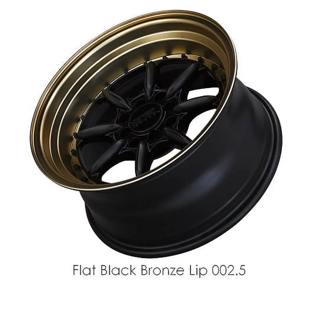 Wheel Black 16x8 Bronze 4x100/4x114.3 / Lip Flat 002.5 XXR 20et