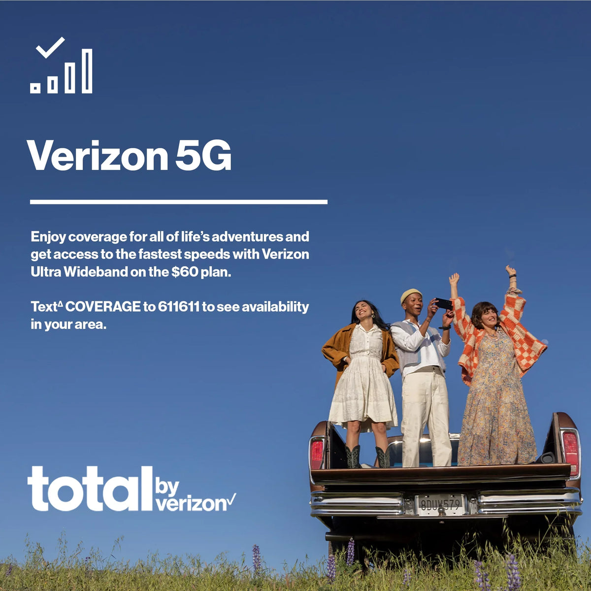 Total Verizon Nokia [Locked Smartphone by Verizon] Prepaid Total 32GB, C300, Blue- by to