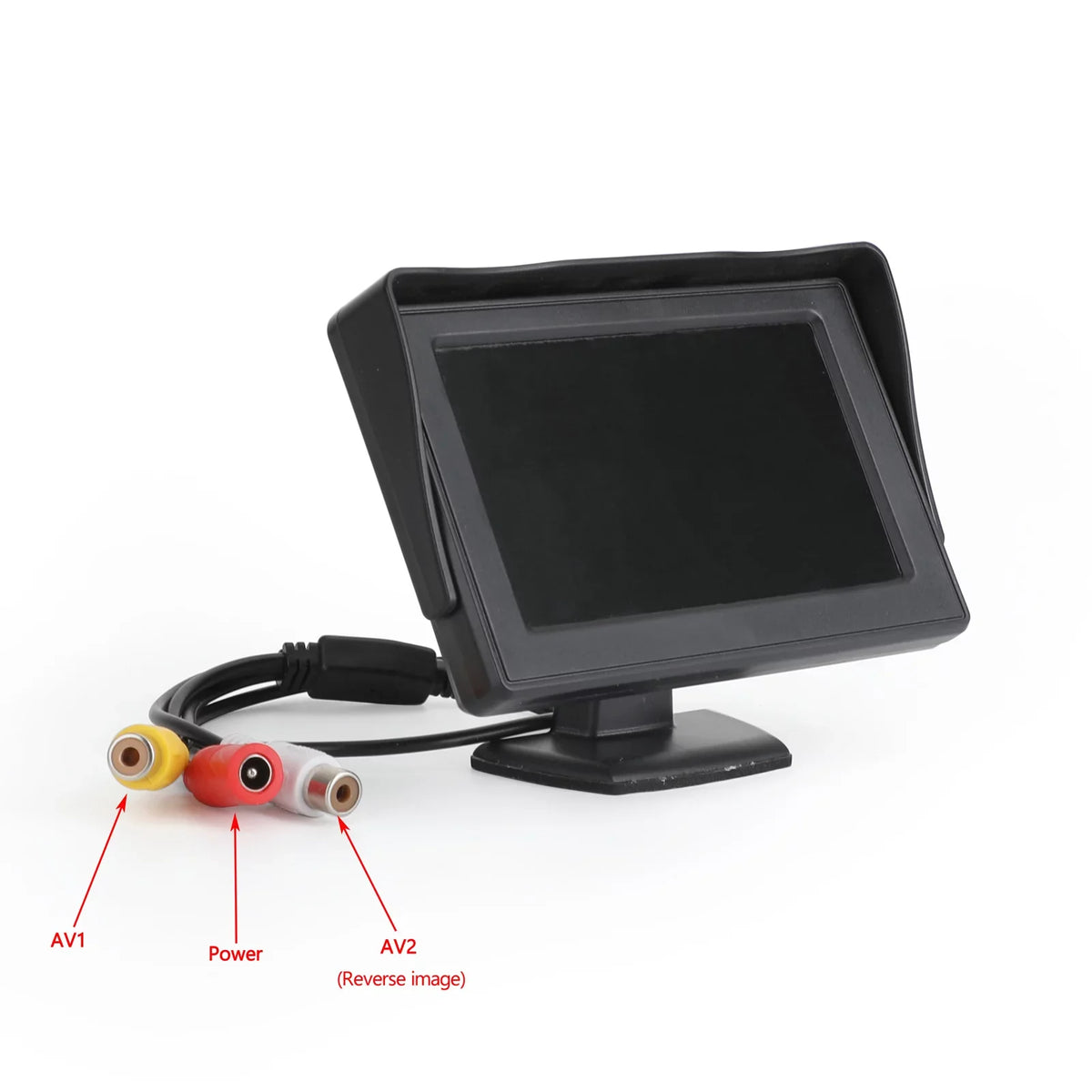TFT Reverse MonitorRear PAL Display 4.3" Monitor View Car Camera LCD NTSC HD