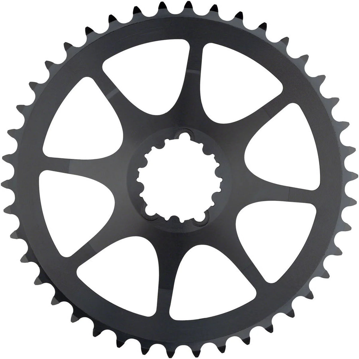 Black Direct Chainring Promax Mount, 42t