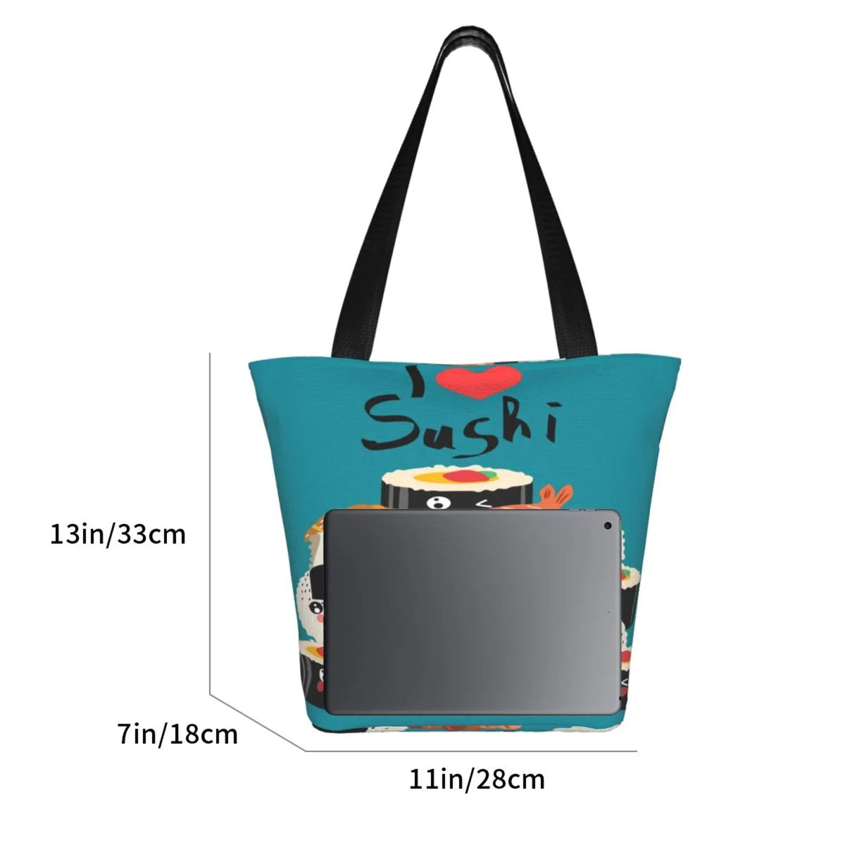 Love Large Capacity Tote I Women'S Handbags Sushi Lukts Hobos Bag Bag Bag,Shoulder Shopping