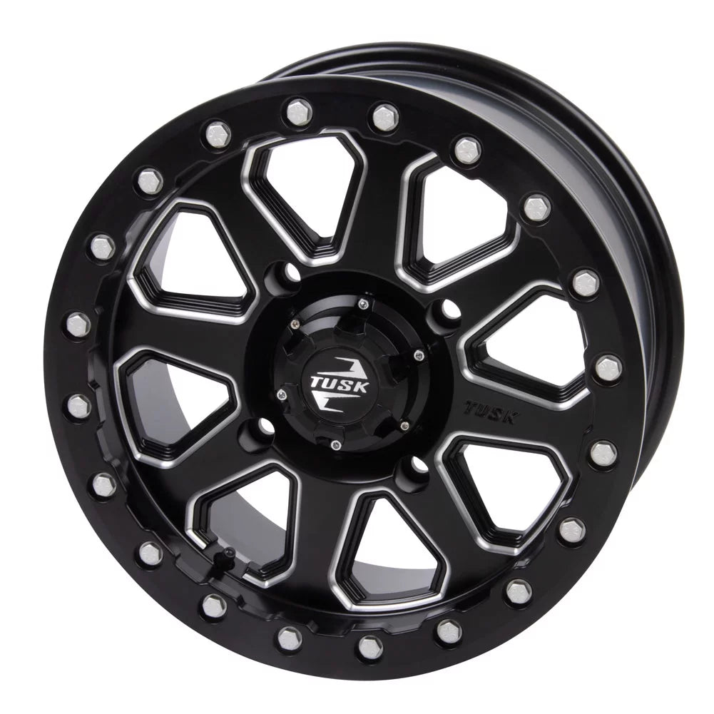Pro Tusk Uinta 15x7 DPS 2020-2022 For Beadlock Defender 5.0 Wheel 4/137 2.0 Milled/Black HD10 Can-Am +
