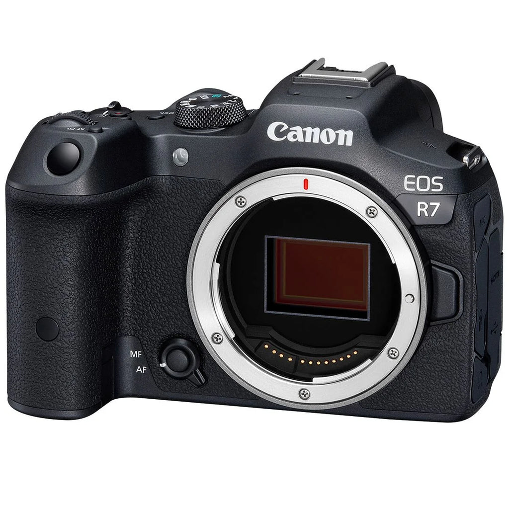 Bundle Case Canon R7 (Body Accessory with EOS Card Camera Only) Mirrorless Premium Tripod SV 64GB Memory SanDisk + + +