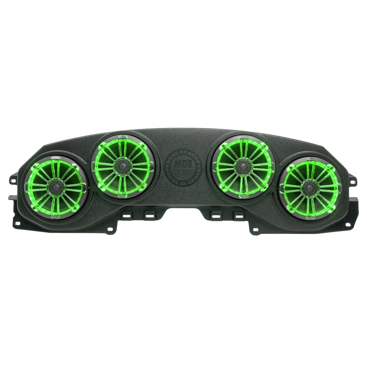Overhead and Quart MB Rear RGB LED Wrangler Coaxial (JL)/ MBQJ-48CRGB with four (JT) 8” Soundbar Lighting Speakers JEEP Gladiator