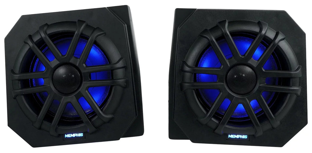 XP900 Pods+LED Memphis Tower RNGR65FE Speakers+Amp Ranger For 2) Polaris 2013-17